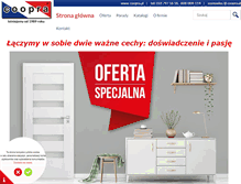 Tablet Screenshot of coopra.pl